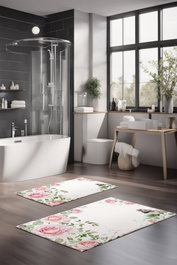 Mijölnir Juego de alfombrillas de baño CT-5222 Multicolor